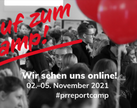 In 6 Tagen startet das PR Report Camp 2021