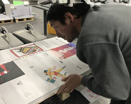 Druckpartner realisiert Kalender mit Biofarben