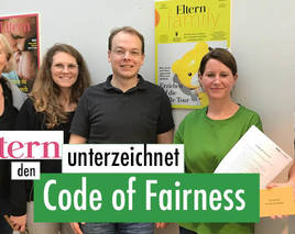 G+J Familienredaktion unterschreibt Code of Fairness