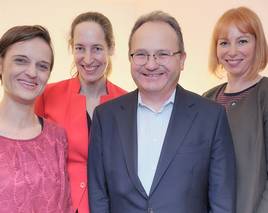 Neu, weiblicher, tatkräftig: Alexandra Rößler und Team leiten die Landesgruppe HRPS