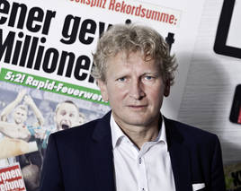Mediaprint-Geschäftsführer Gerhard Riedler ist Österreichs „Medienmanager des Jahres 2016“
