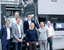 Swiss Krono kauft Rotajet für den Dekordruck