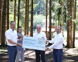 Progroup unterstützt Wild- und Wanderpark Silz