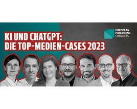 KI und ChatGPT: Die Top-Medien-Cases auf dem European Publishing Congress 2023