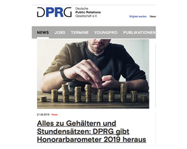 Was lässt sich in PR-Jobs verdienen?