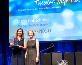 Sechs Journalisten mit dem Theodor-Wolff-Preis ausgezeichnet