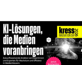„kress Innovation Day“ am 4. März: KI-Strategien und Praxis-Cases für Publisher